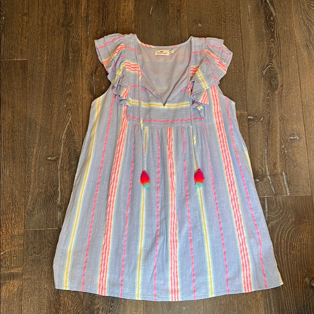 Vineyard Vines Bright, Colorful Striped Women’s Dress